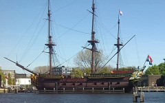 Tall Ships op weg naar Sail Den Helder